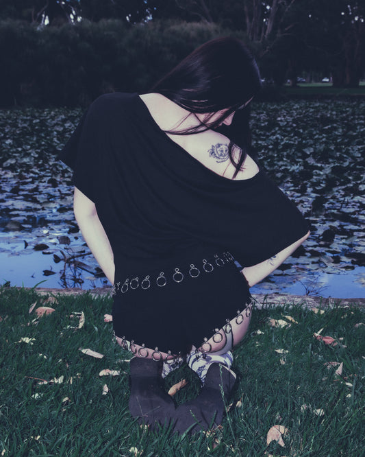 BAD BALLERINA BOOTY SHORTS